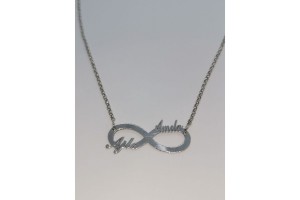 Lančić infinity sa imenom